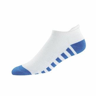 Women's Footjoy ProDry Golf Socks White/Blue NZ-177018